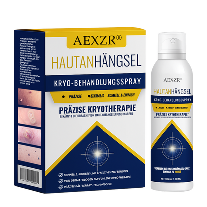 AEXZR® Hautanhängsel-Kryo-Behandlungsspray🧊 Präzisions-Kryotechnik: Vereist Stielwarzen & Warzen in Sekunden – Ohne Klingen, ohne Schmerzen.