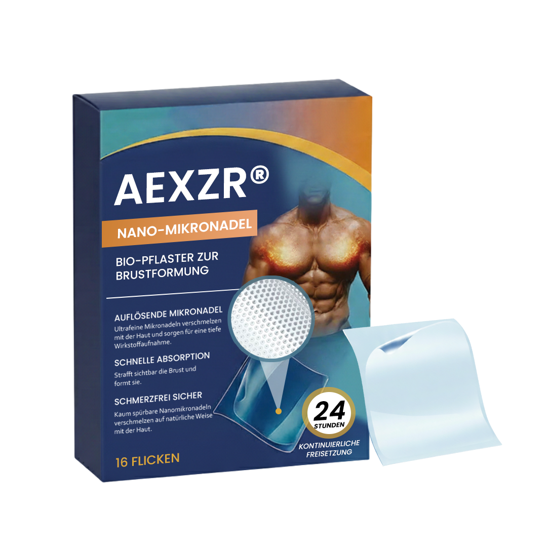 AEXZR® Nano-Mikronadel-Bio-Pflaster zur Brustformung🔥 Deine männliche Kontur – unsichtbar geformt