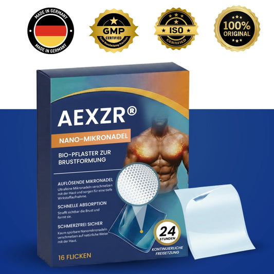 AEXZR® Nano-Mikronadel-Bio-Pflaster zur Brustformung🔥 Deine männliche Kontur – unsichtbar geformt