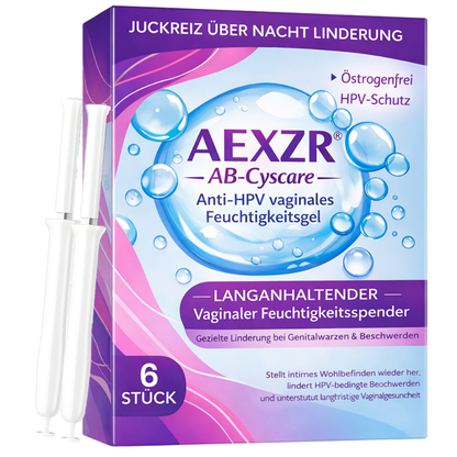 AEXZR® AB-Cyscare Anti-HPV vaginales Feuchtigkeitsgel🌸 Natürliche Intimgesundheit, die du spüren kannst