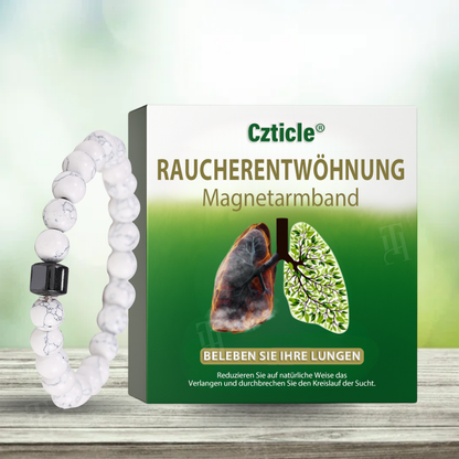 Czticle® Raucherentwöhnung Magnetarmband🌀 Endlich rauchfrei – ohne Willenskampf, ohne Chemie.