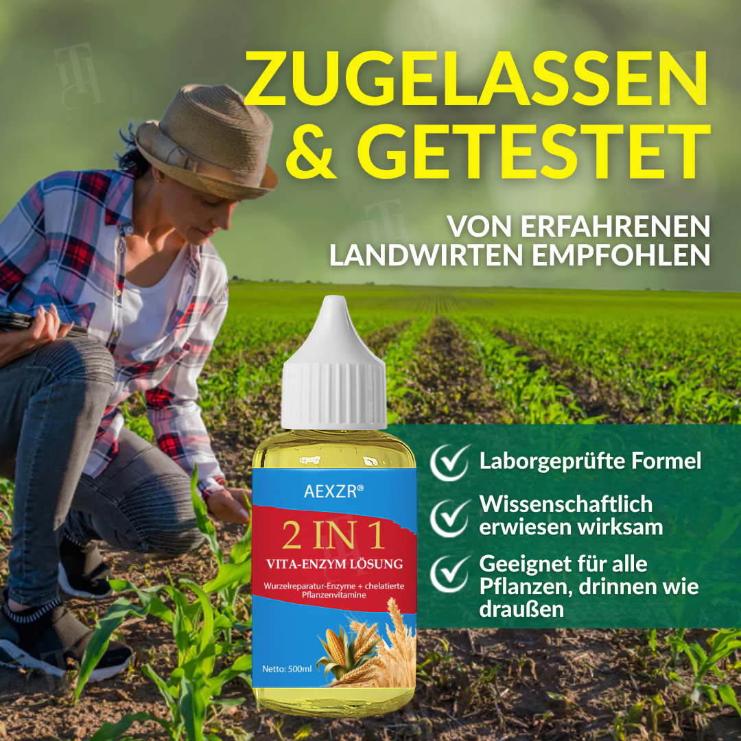 AEXZR® 2 in 1 Vita-Enzym Lösung🌱 The soil revolution you can see in hours.