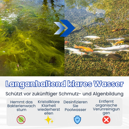 AEXZR® Aqua-Guardian Pro Formel 🐟 ✨Über Nacht von Grün zu Klar!|⏱️Kristallklar in 24 Stunden!