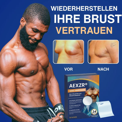 AEXZR® Nano-Mikronadel-Bio-Pflaster zur Brustformung🔥 Deine männliche Kontur – unsichtbar geformt