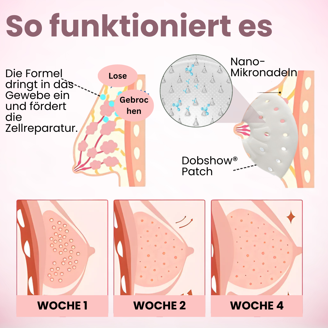 Dobshow® Brustvergrößerung Nano-Pflaster🌟 Natürliche Brustformung – ganz ohne OP!