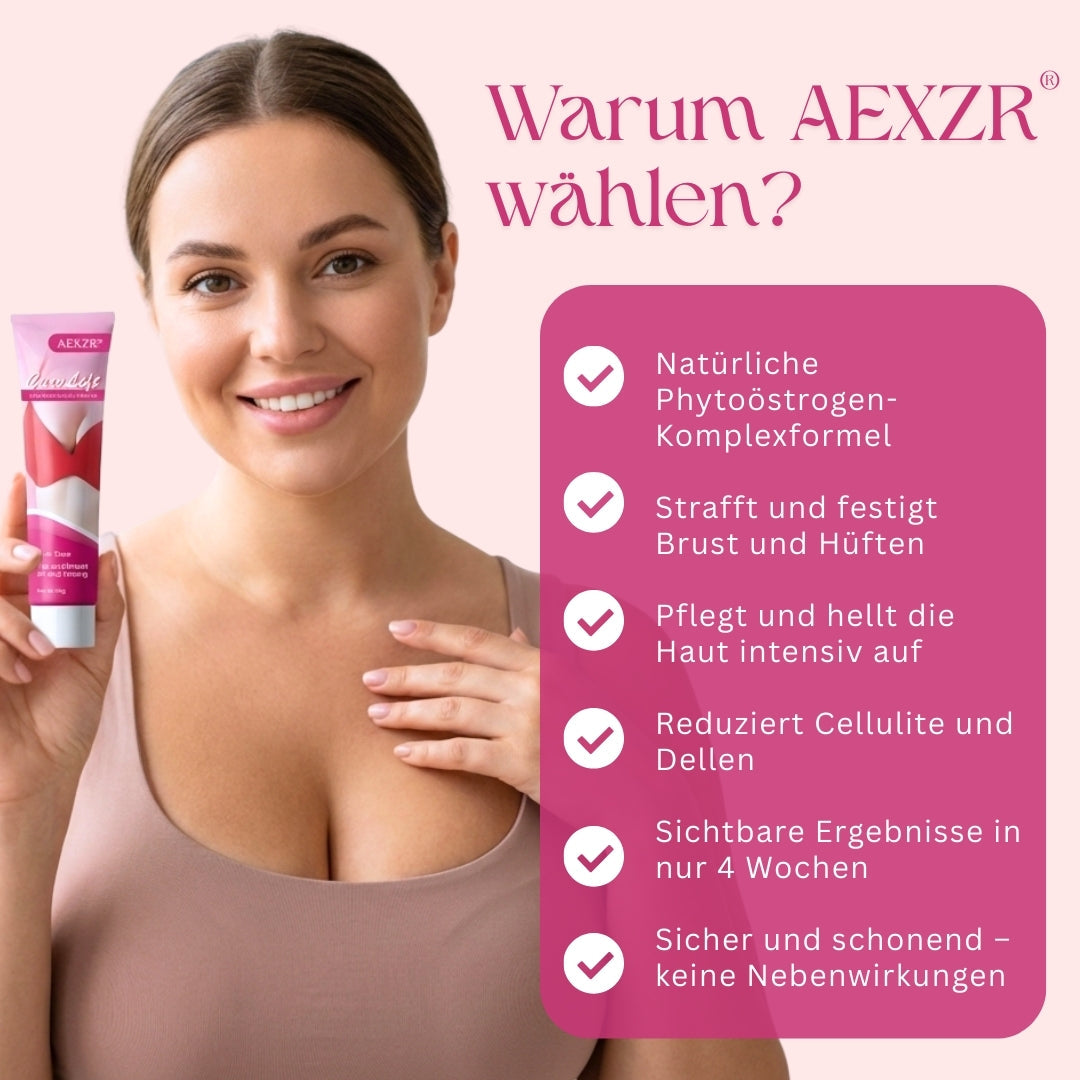 AEXZR® CurvLift-Vergrößerungscreme🌟🚀 Vergiss Operationen — Deine Traumkurven starten hier!
