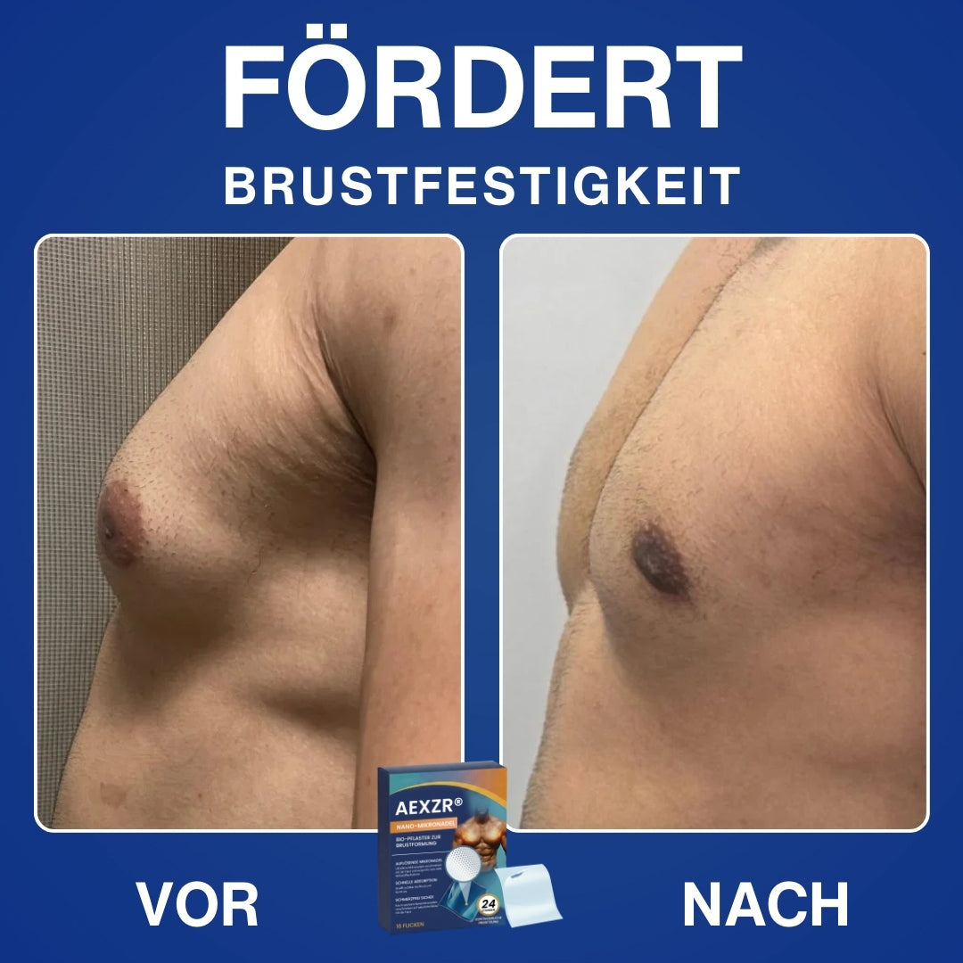AEXZR® Nano-Mikronadel-Bio-Pflaster zur Brustformung🔥 Deine männliche Kontur – unsichtbar geformt