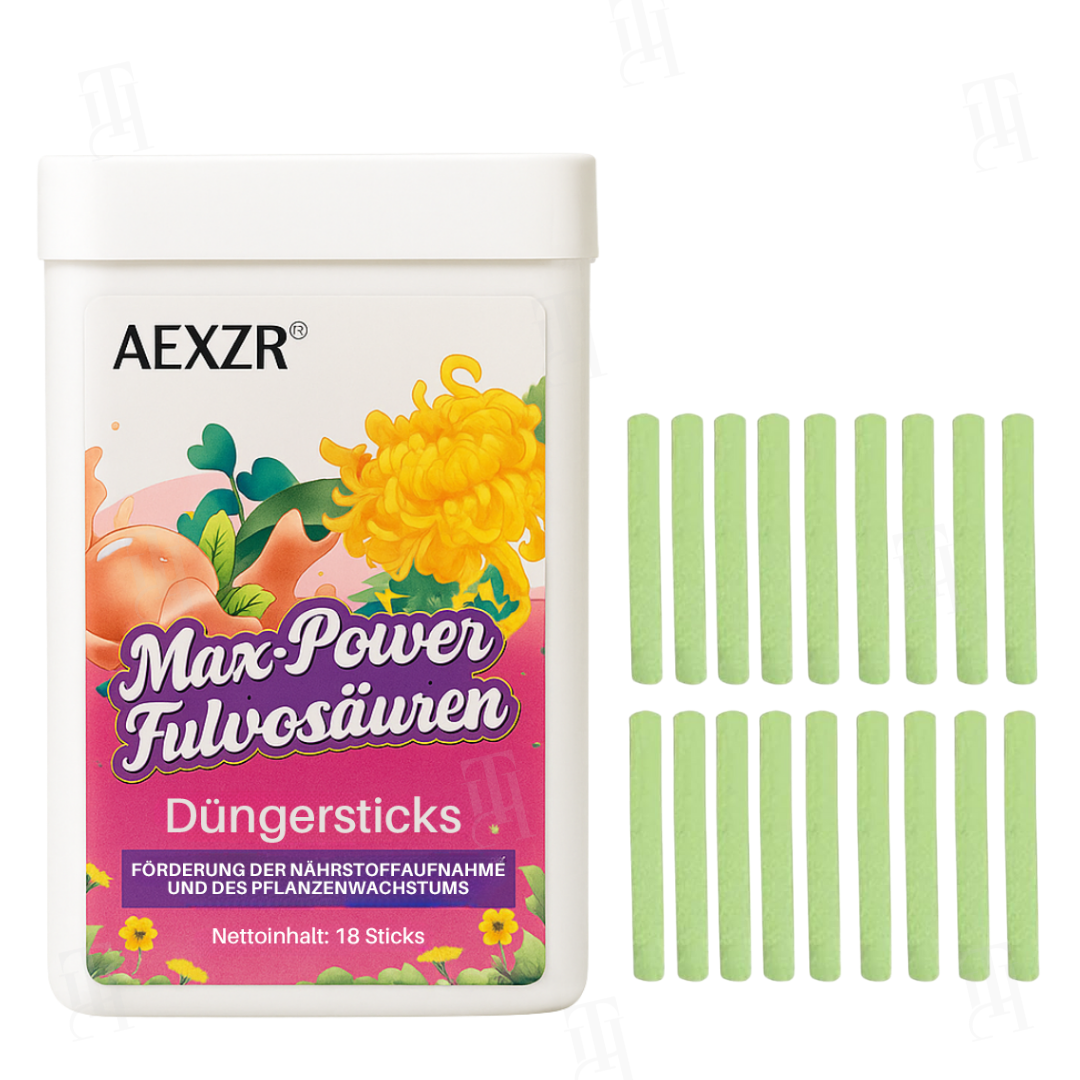 AEXZR® Max-Power Fulvosäuren Düngersticks