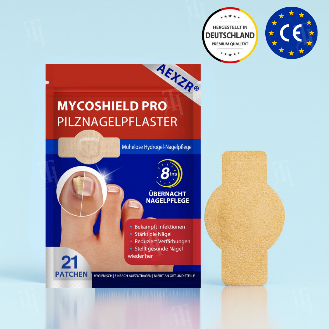 AEXZR® MycoShield Pro Pilznagelpflaster🌟 Durchbruch: Über Nacht zu stärkeren Nägeln